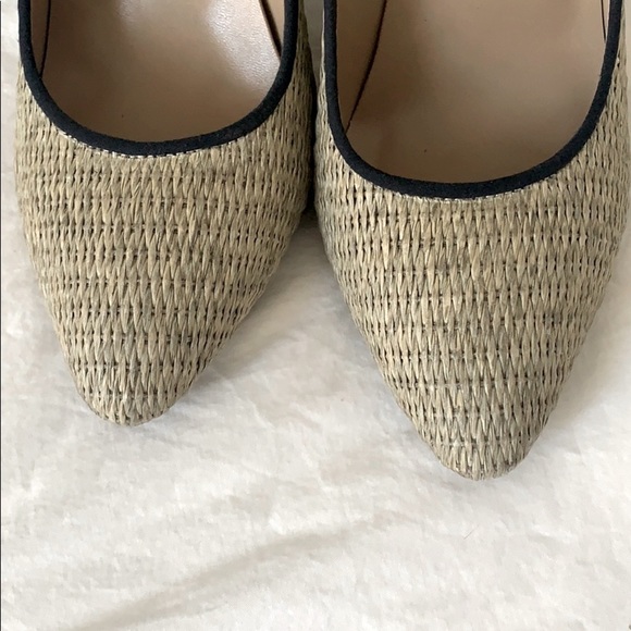 SOLD Kathryn Amberleigh Raffia Stilettos size 8 - Picture 8 of 8